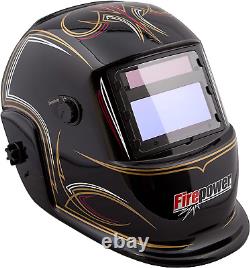 1441-0085 Auto-Darkening Welding Helmet Pinstripes Design, Four Arc Sensors, A