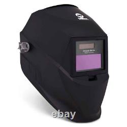 287803 Classic Series Auto Darkening Welding Helmet with ClearLight Lens, Black