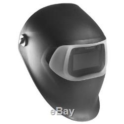 3M 37230 Speedglas 07-0012-10BL Welding Helmet 100 Black, Auto-Darkening Filter