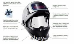 3M SPEEDGLAS Welding Helmet 9100xxi FX Air Flip Up ADFLO PAPR, Heavy Duty
