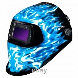 3M Speedglas 100V Welding Helmet ICE HOT Graphic Automatic Auto Darkening Grind
