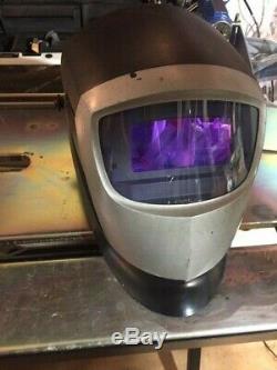 3M Speedglas 9000V auto darkening welding helment, TIG mode, side windows
