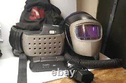 3M Speedglas 9002X A-Darkening Welding Helmet withAdflo 2 batteries