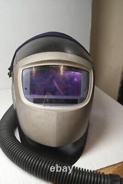 3M Speedglas 9002X A-Darkening Welding Helmet withAdflo 2 batteries