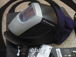 3M Speedglas 9002X Darkening Welding Helmet with Adflo, Used, Hornell Speedglass