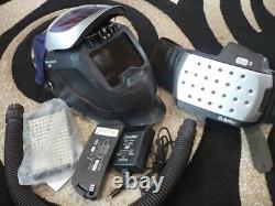 3M Speedglas 9002X FV Darkening Welding Helmet with Adflo, Used, Hornell Speedglass