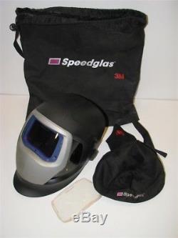 3M Speedglas 9100 Auto Darkening Welding Hood Helmet w Side Windows 9100XX