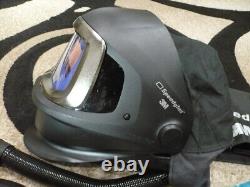3M Speedglas 9100X FX Auto-Darkening Welding Helmet withAdflo PAPR Used Speedglass