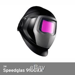 3M Speedglas 9100XX Black Welding Helmet Shades 5, 8-13 Auto-Darkening Free UPS