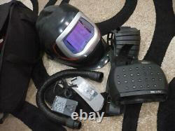 3M Speedglas 9100XX SW FX Darkening Welding Helmet with Adflo, Hornell Speedglass