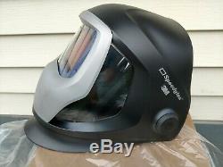 3M Speedglas 9100XXi 06-0100-30iSW Auto-Darkening Welding Helmet Black Bag New