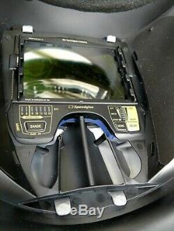 3M Speedglas 9100XXi 06-0100-30iSW Auto-Darkening Welding Helmet Black Bag New