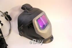 3M Speedglas Auto Darkening Quick Release 9100 Welding Helmet with Hard Hat Set