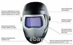 3M Speedglas Welding Helmet 9100 06-0100-30SW, with ADF Extra-Large Lens