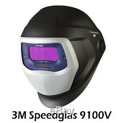 3M Speedglas Welding Helmet 9100 9100V Auto Darkening Shades 8-13Filter 9100