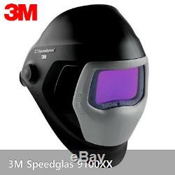 3M Speedglas Welding Helmet 9100 with Extra-Large Auto-Darkening Filter 9100XX