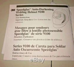 3M Speedglas Welding Helmet 9100V Auto Darkening Filter, NEW