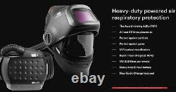 3M Speedglas Welding Kit Helmet G5-01, ADFLO PAPR, Tube Hose Cover, Backpack