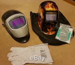 3m Speedglas 9000v sw Welding Helmet / mask, + another auto darkening mask