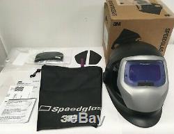 3m Speedglas 9100x Welding Helmet Auto-darkening withBag 3extra shields Sweatband