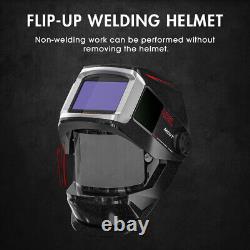 ANDELI Automatic Darkening Welding Helmet Large View Welding Mask 4 Arc Sensor