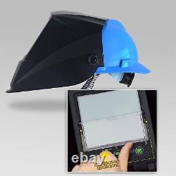 Antra True Color Auto Darkening Welding Helmet Large Window 13.5 Sqi, Wide