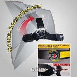 Antra True Color Auto Darkening Welding Helmet Wide Shade Range 4/7-13 Solar