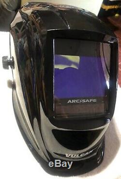ArcSafe Vulcan Auto Darkening Welding Helmet Welder Safety Protection Auto Shop