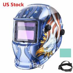Auto Darkening Welding Helmet Arc MMA Tig Mig Mask Grinding Welder Mask