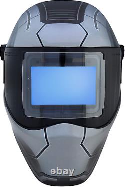 Auto Darkening Welding Helmet Eye Catching LIghtweight Multi Point Halo Headgear