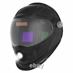 Auto Darkening Welding Helmet Large View Area True Color Solar Welder Hood Mask
