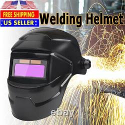 Auto Darkening Welding Helmet Solar Powered Weld Glasses Helmets LCD Clear