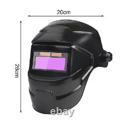 Auto Darkening Welding Helmet Solar Powered Weld Glasses Helmets LCD Clear