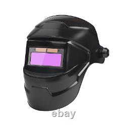 Auto Darkening Welding Helmet Solar Powered Weld Glasses Helmets LCD Clear