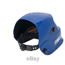 Cigweld Auto Darkening Welding Helmet Blue Filter Lens Shade 9-13