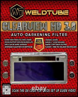 Clearview HD Auto-Darkening Welding Lens, Version 3.0