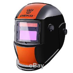 DEKO Pro Solar Auto Darkening Welding Helmet Arc Tig Mig Mask Grinding Welder