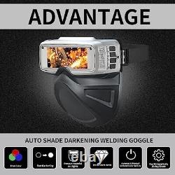 Digital welding goggles Auto Darkening True Color, Wide Shade Range5-13, with