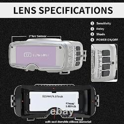 Digital welding goggles Auto Darkening True Color, Wide Shade Range5-13, with