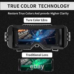 Digital welding goggles Auto Darkening True Color, Wide Shade Range5-13, with