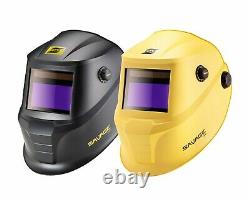 ESAB SAVAGE A40 Auto Darkening Welding Helmet 9-13 please choose Black or Yellow