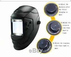 Face Mask Helmet Eara 4 Arc Sensor DIN5-DIN13 Solar Auto Darkening TIG MIG MMA W