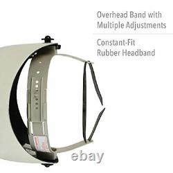 Fibre-Metal Pipeliner Fiberglass Welding Helmet with Rubber Headband (110PWE), W