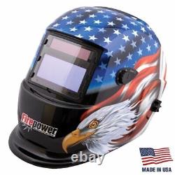 Firepower 1441-0087 Stars & Stripes Auto-Darkening Welding Helmet