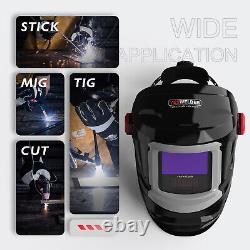 Flip Up Design Auto Darken Welding Helmet with Digital lens Battery Rechargeable