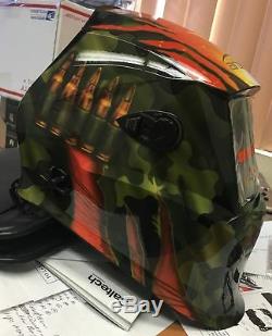GBL-Solar Auto Darkening Welding/Grinding Helmet Mask Hood with 4 optical sensors