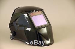 HTP Striker Supreme XL Black Auto Darkening Welding Helmet Hood Mask