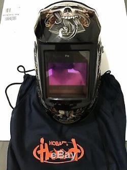 Hobart 32455 Pro Series Auto Darkening Welding Helmet With Grind Mode # 770765
