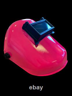 Hydro Dipped Custom Welding Helmet WHP100 Hot Pink