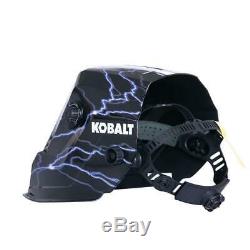 Hydrographic Welding Helmet Auto Darkening Filter Kobalt Variable Shade Black